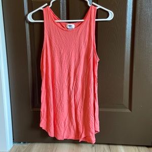 Womens Old Navy coral tank